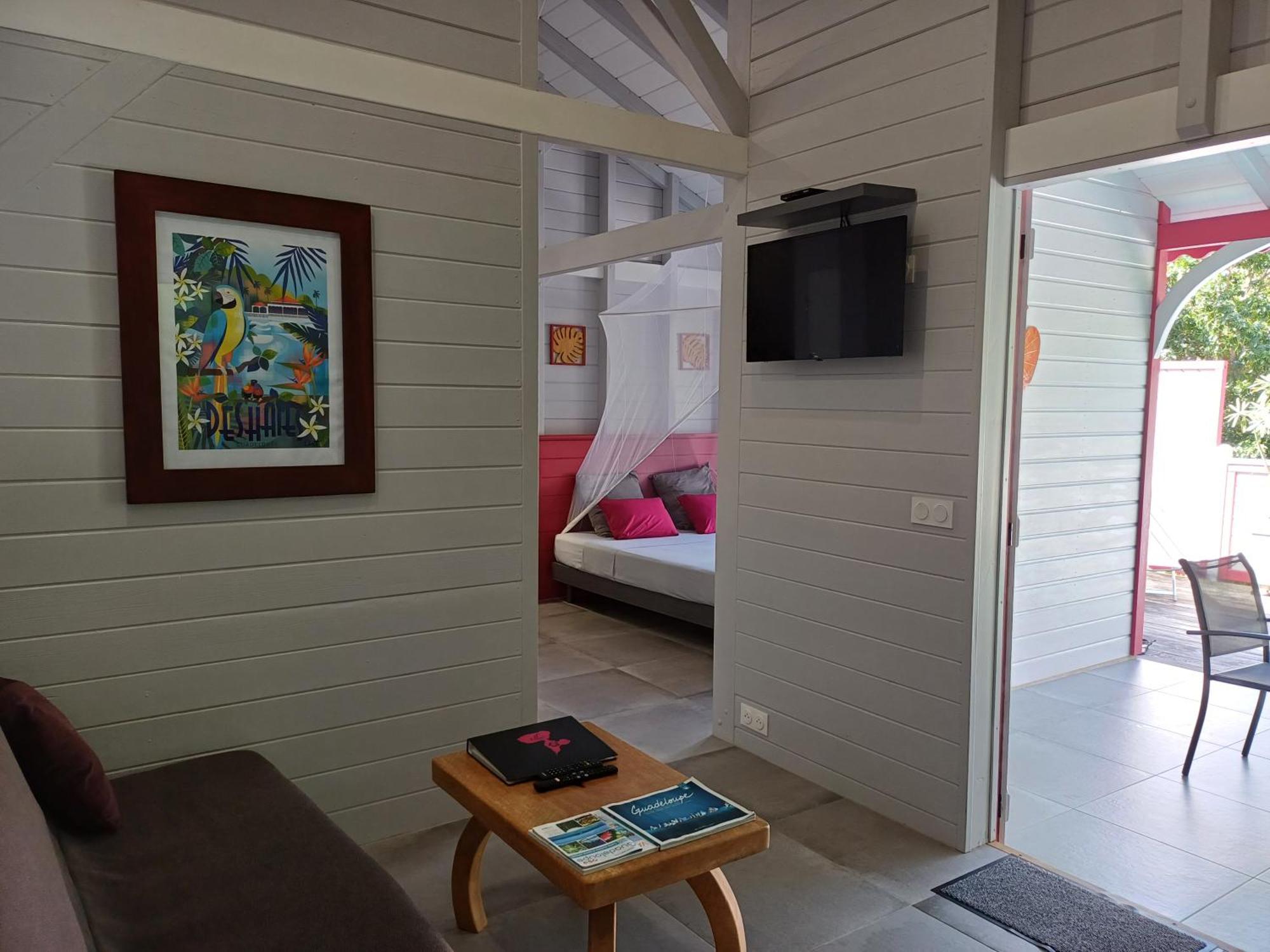 Caraibes Cottage Grenat Piscine Privee 900M De Grande Anse Deshaies Bagian luar foto