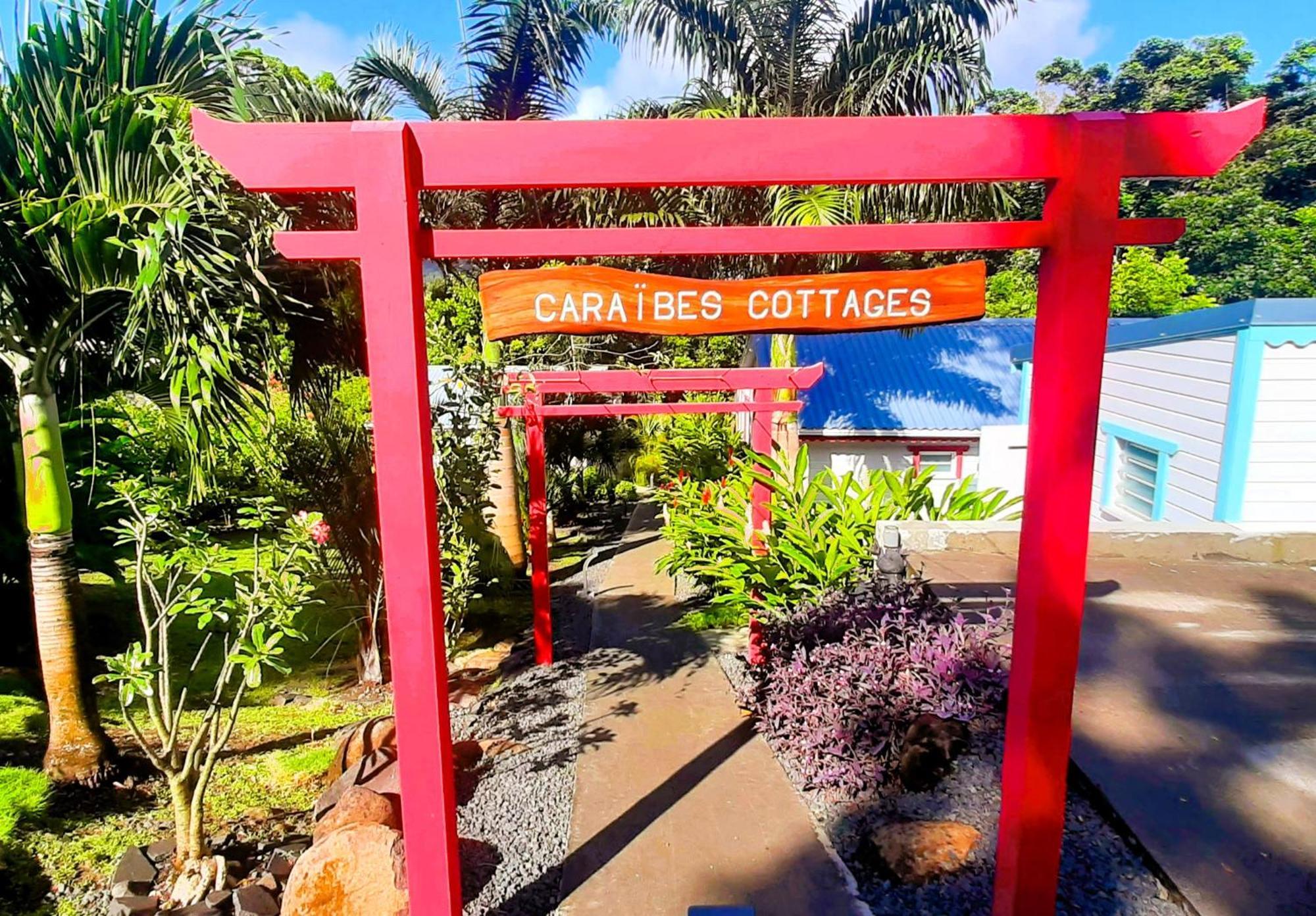 Caraibes Cottage Grenat Piscine Privee 900M De Grande Anse Deshaies Bagian luar foto