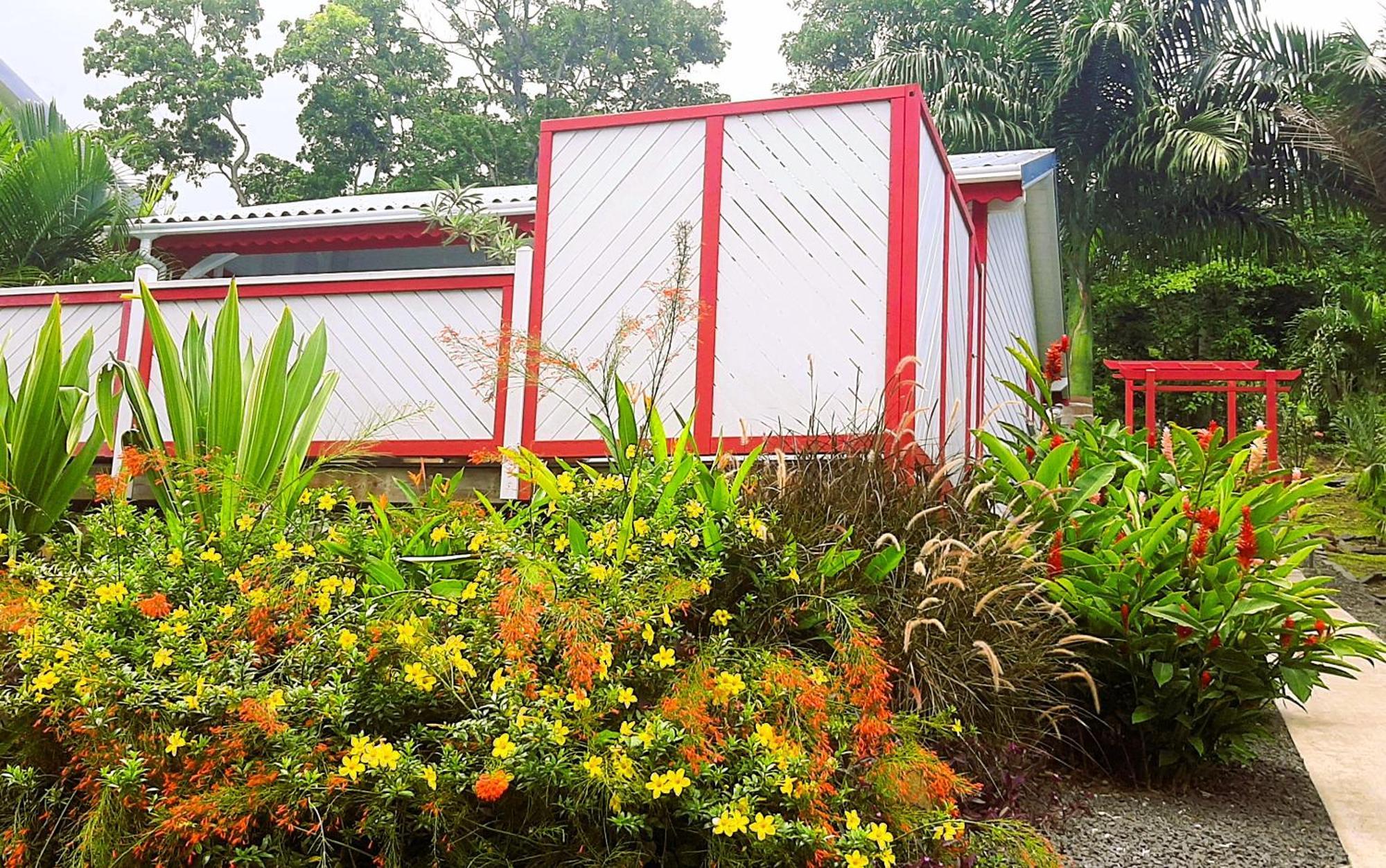 Caraibes Cottage Grenat Piscine Privee 900M De Grande Anse Deshaies Bagian luar foto