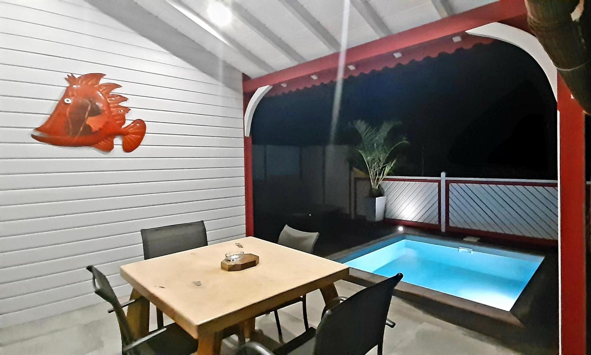 Caraibes Cottage Grenat Piscine Privee 900M De Grande Anse Deshaies Bagian luar foto